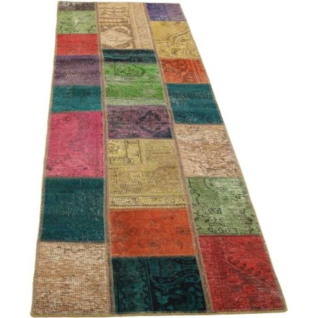 tappeto persia vintage patchwork cm 73x257 2