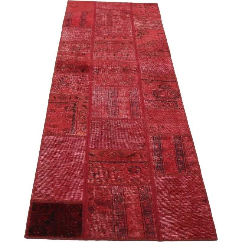 tappeto persia vintage patchwork cm 75x251 2