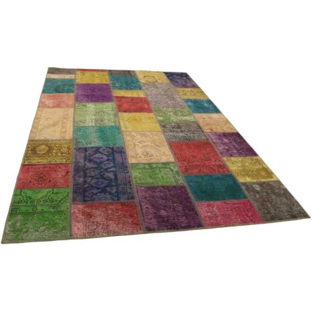 tappeto persia vintage patchwork cm 197x305 2