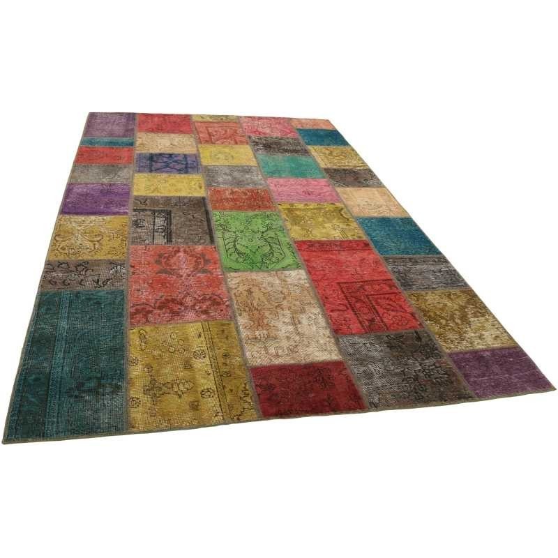 tappeto persia vintage patchwork cm 197x311 2