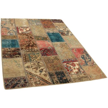 tappeto persia vintage patchwork cm 140x205 2
