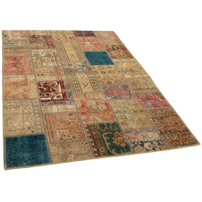 tappeto persia vintage patchwork cm 140x205 2