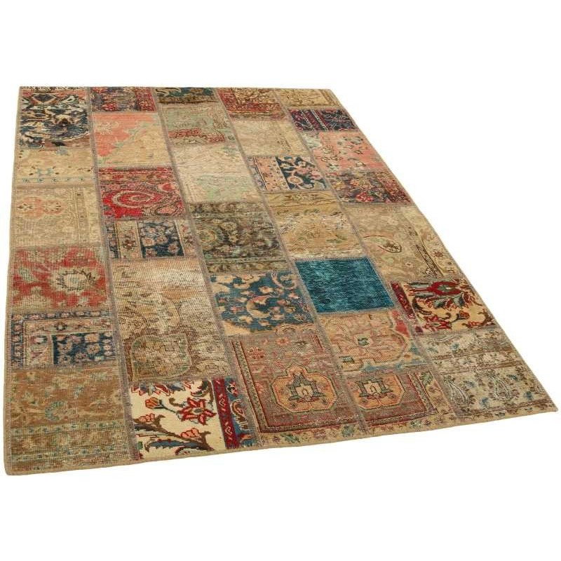 tappeto persia vintage patchwork cm 140x205 2