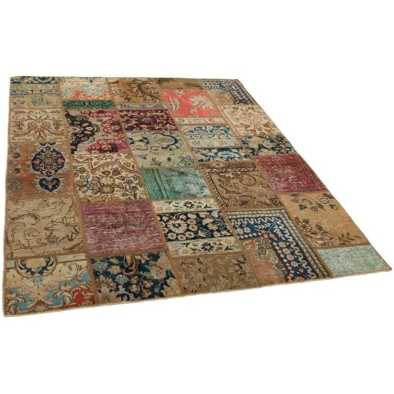 tappeto persia vintage patchwork cm 159x200 2