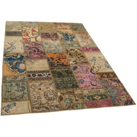 tappeto persia vintage patchwork cm 136x200 2