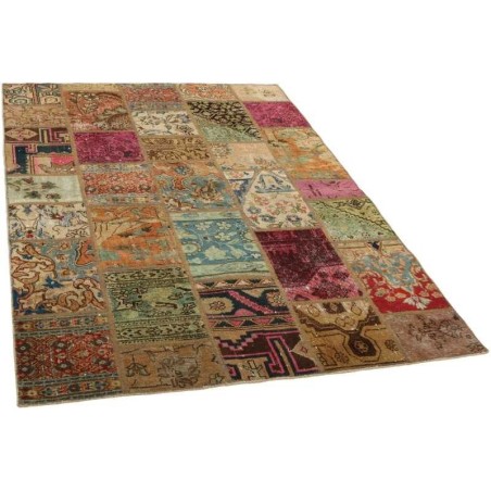tappeto persia vintage patchwork cm 138x200 2