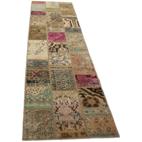 tappeto persia vintage patchwork cm 76x300 2