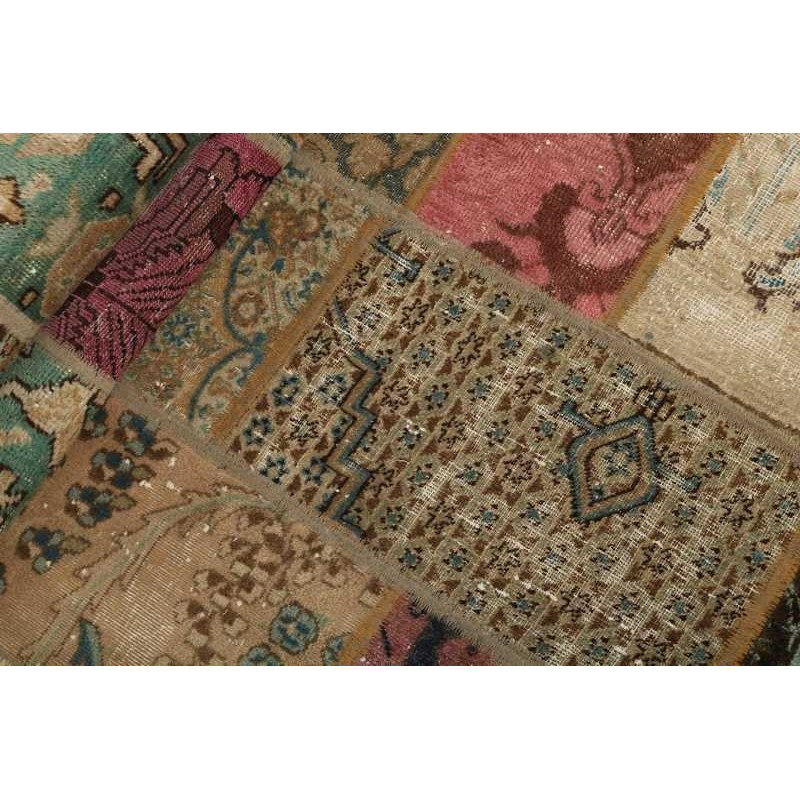 tappeto persia vintage patchwork cm.76x302 0