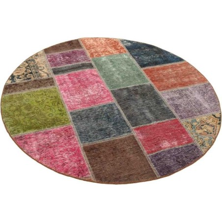 tappeto persia vintage patchwork cm 150x150 2