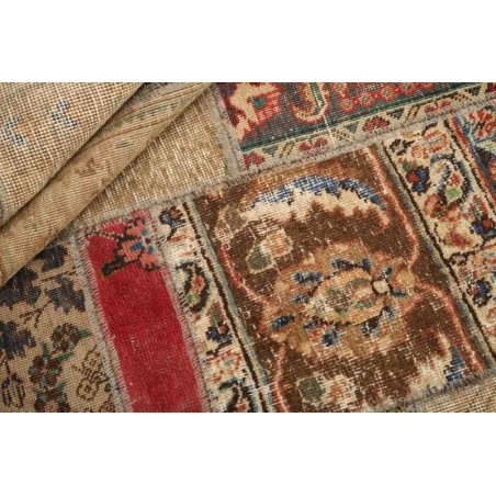 tappeto persia vintage patchwork cm.200x200 0