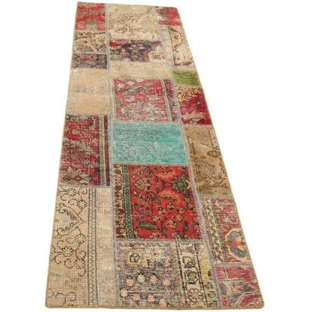 tappeto persia vintage patchwork cm 71x253 2