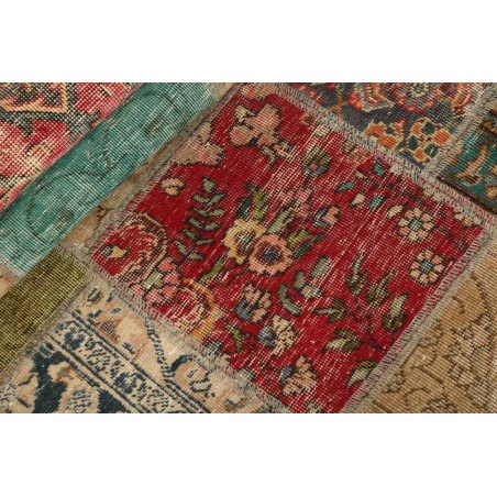 tappeto persia vintage patchwork cm.71x253 0
