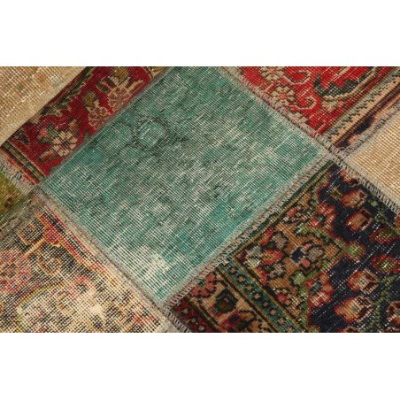 tappeto persia vintage patchwork cm.71x252 0