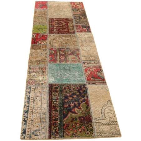 tappeto persia vintage patchwork cm 71x252 2