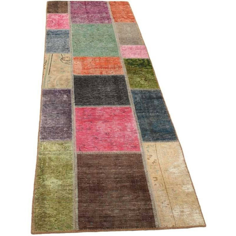 tappeto persia vintage patchwork cm 71x252 2