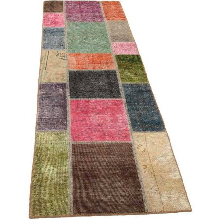 tappeto persia vintage patchwork cm 71x252 2