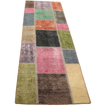 tappeto persia vintage patchwork cm 71x259 2