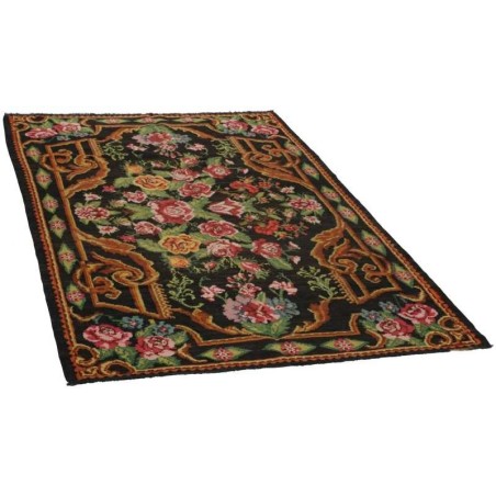 tappeto moldavia rose kelim old cm 187x287 3