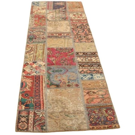 tappeto persia vintage patchwork cm 75x250 2
