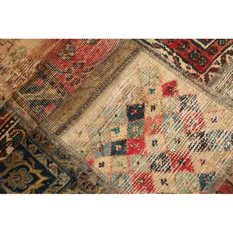 tappeto persia vintage patchwork cm.73x253 0