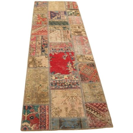 tappeto persia vintage patchwork cm 70x254 2