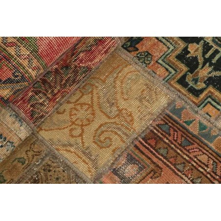 tappeto persia vintage patchwork cm.75x249 0