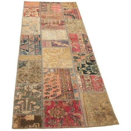 tappeto persia vintage patchwork cm 75x249 2