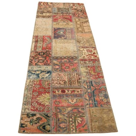 tappeto persia vintage patchwork cm 73x256 2