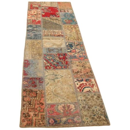 tappeto persia vintage patchwork cm 70x256 2
