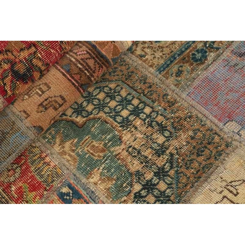 tappeto persia vintage patchwork cm.71x256 0