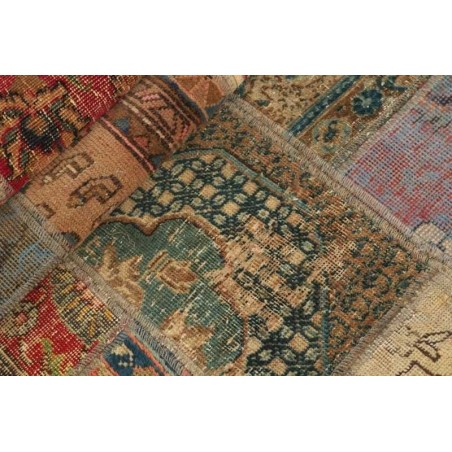 tappeto persia vintage patchwork cm.71x256 0