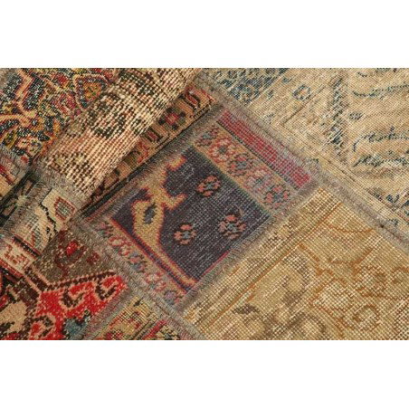 tappeto persia vintage patchwork cm.73x249 0