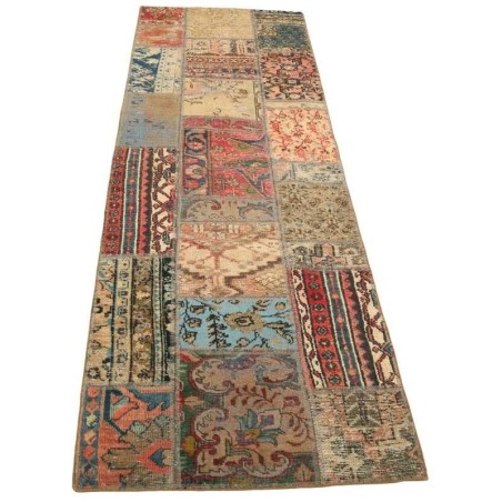 tappeto persia vintage patchwork cm 73x260 2