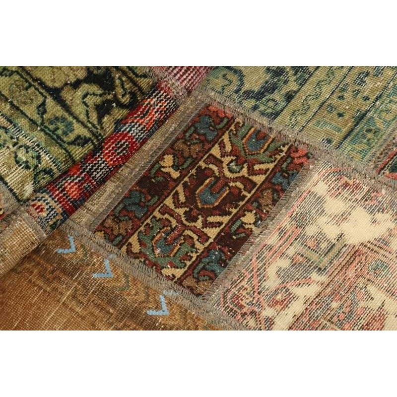 tappeto persia vintage patchwork cm.82x307 0