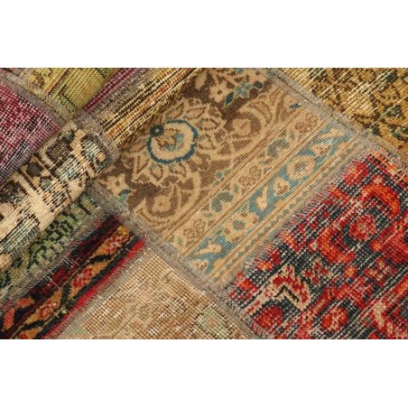 tappeto persia vintage patchwork cm.83x307 0
