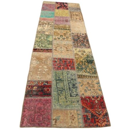 tappeto persia vintage patchwork cm 83x307 2