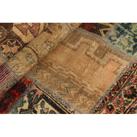 tappeto persia vintage patchwork cm.78x308 0