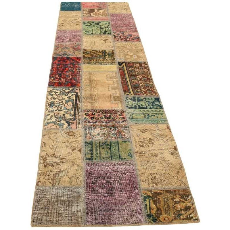 tappeto persia vintage patchwork cm 78x308 2