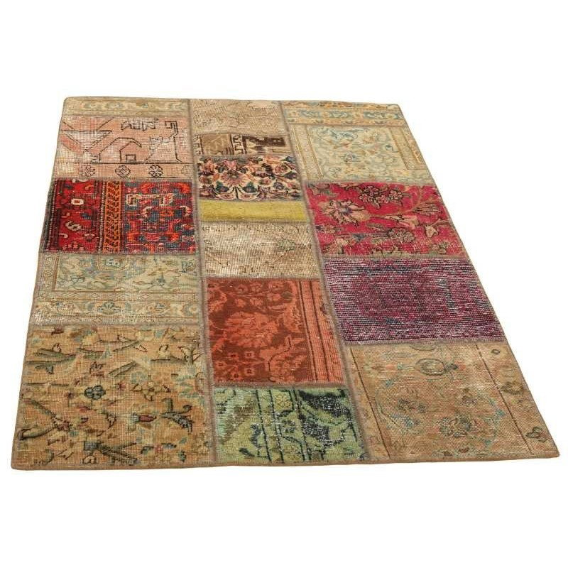 tappeto persia vintage patchwork cm 104x150 2