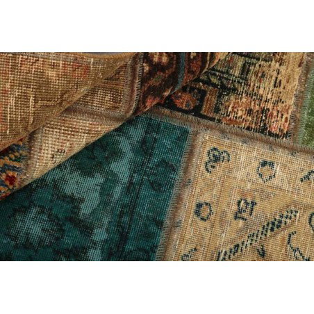 tappeto persia vintage patchwork cm.107x155 0