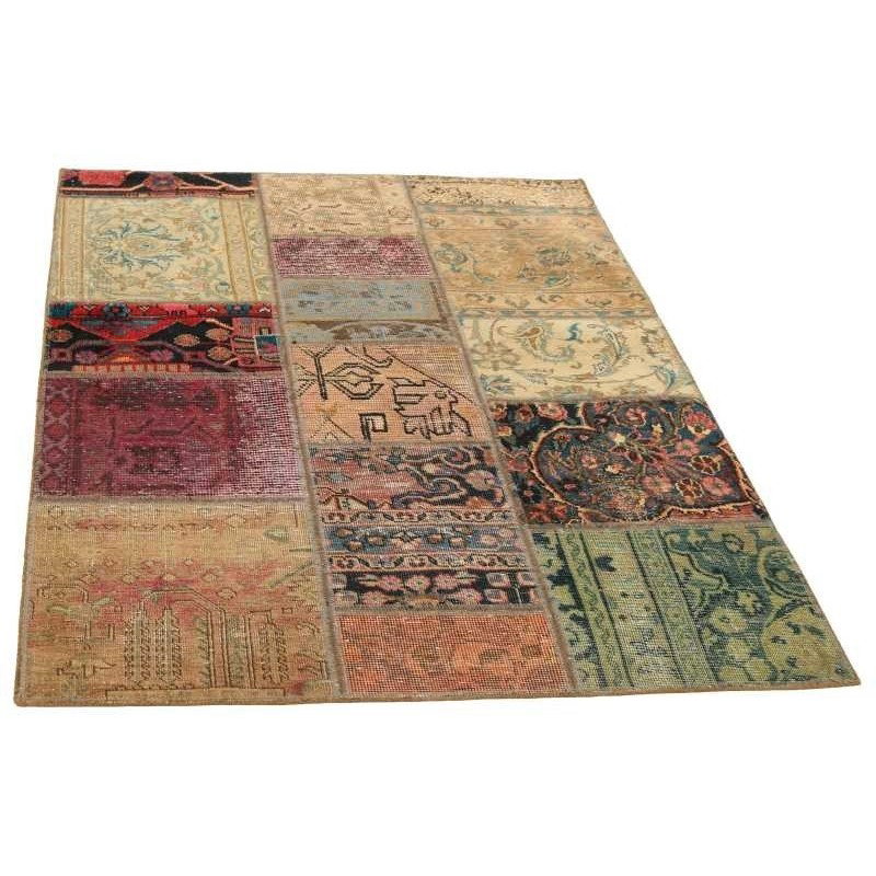 tappeto persia vintage patchwork cm 106x148 2