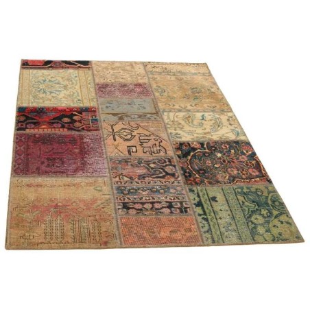 tappeto persia vintage patchwork cm 106x148 2