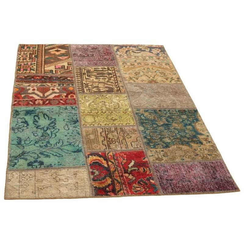 tappeto persia vintage patchwork cm 104x155 2