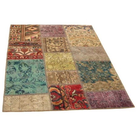 tappeto persia vintage patchwork cm 104x155 2