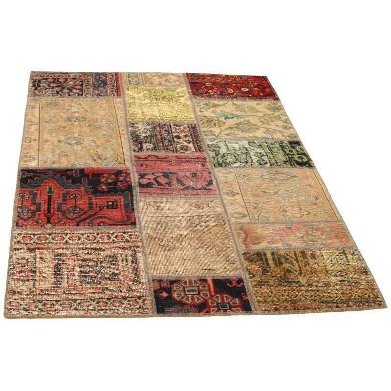 tappeto persia vintage patchwork cm 104x153 2
