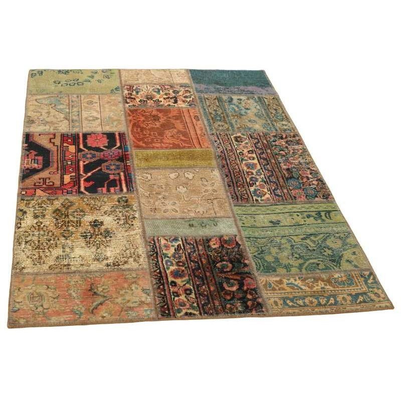 tappeto persia vintage patchwork cm 106x154 2