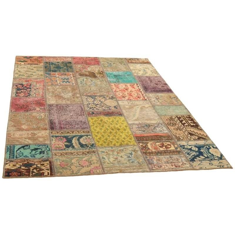 tappeto persia vintage patchwork cm 141x206 2