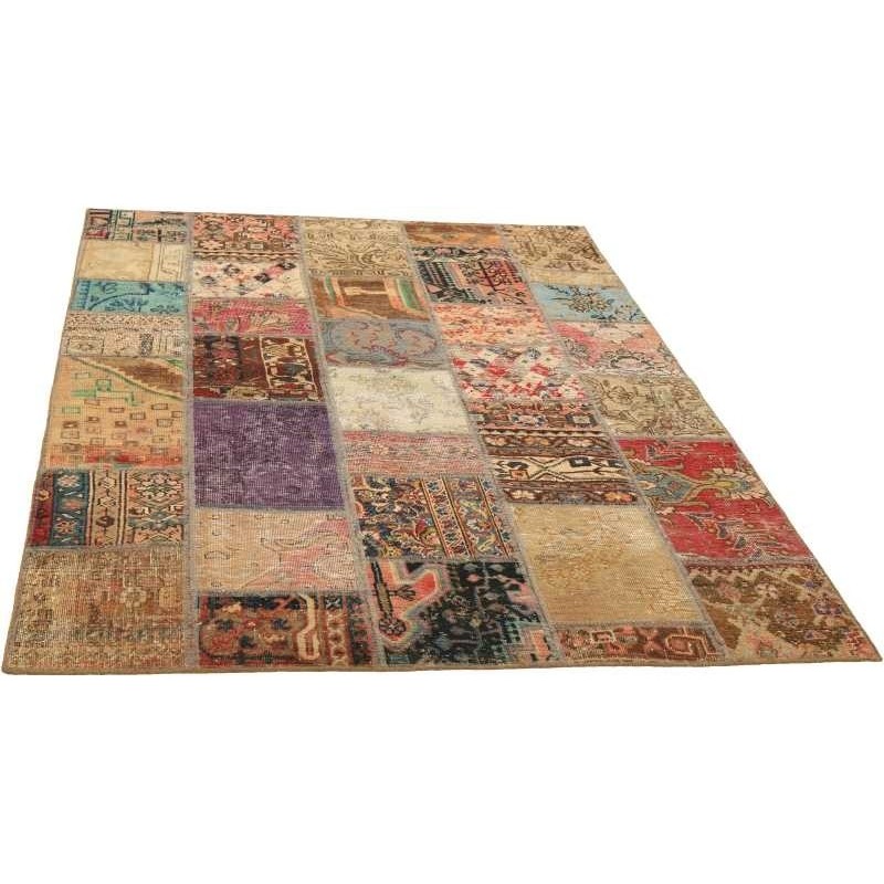 tappeto persia vintage patchwork cm 141x201 2