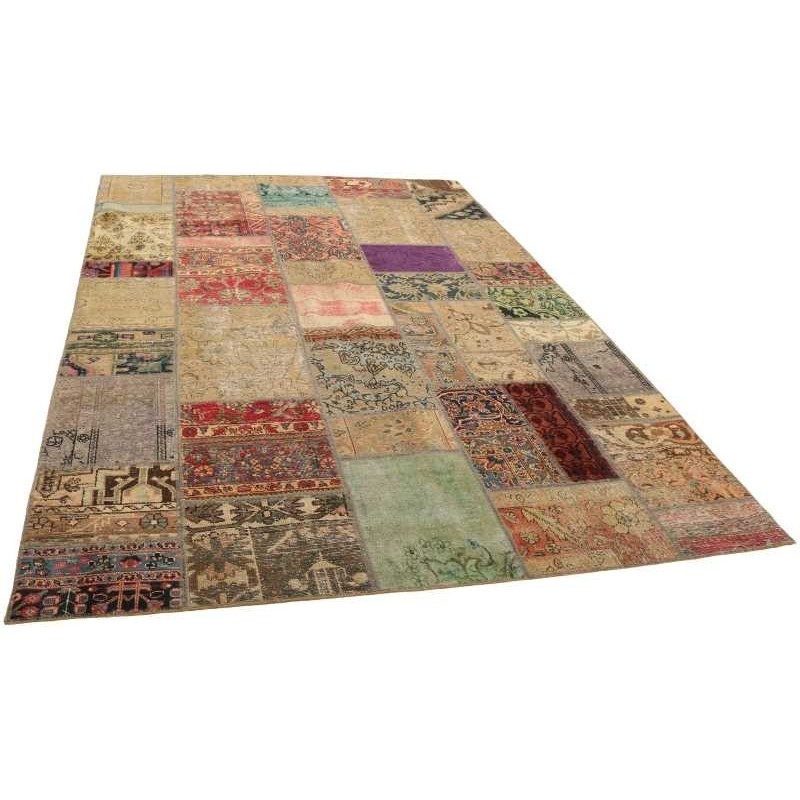 tappeto persia vintage patchwork cm 202x310 2