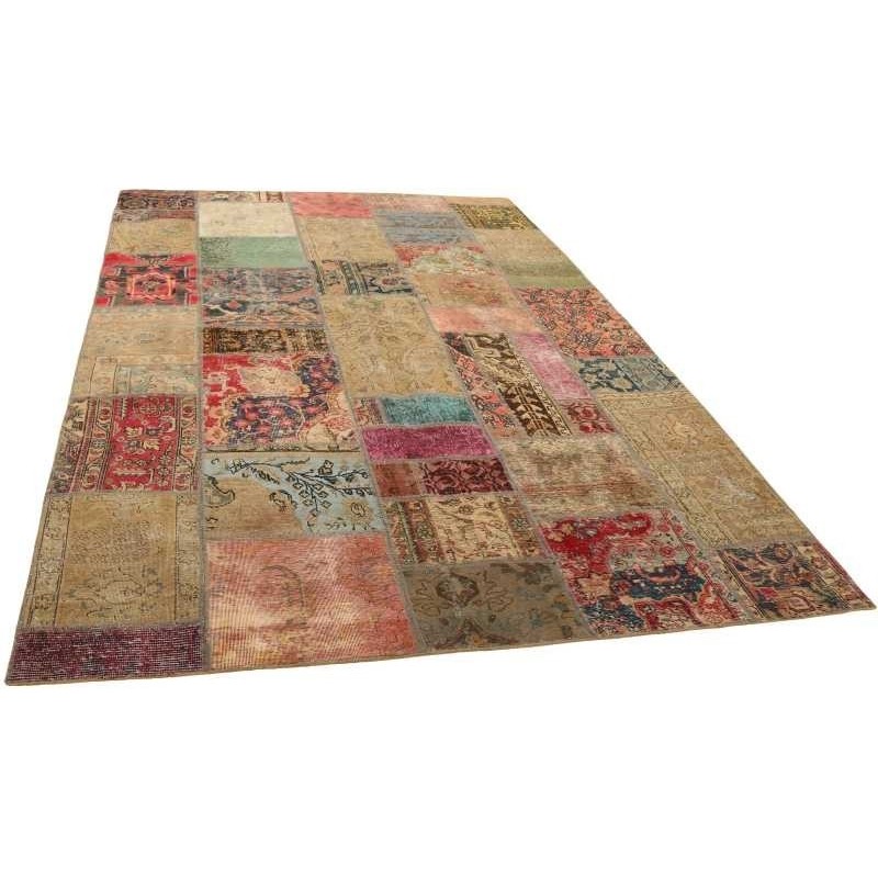 tappeto persia vintage patchwork cm 202x310 2